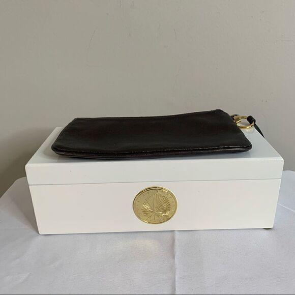 Tiffany & Co. Bronze Leather Pouch/Clutch - Picture 12 of 15